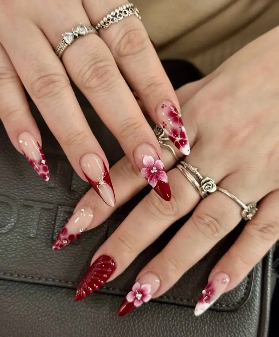 ネイル 韓国ネイル マグネットネイル 持ち込み ハンドネイル Dyo Nail_Royalのネイルデザイン