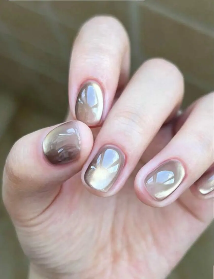 ネイル マグネットネイル Ribbonnail salonのネイルデザイン