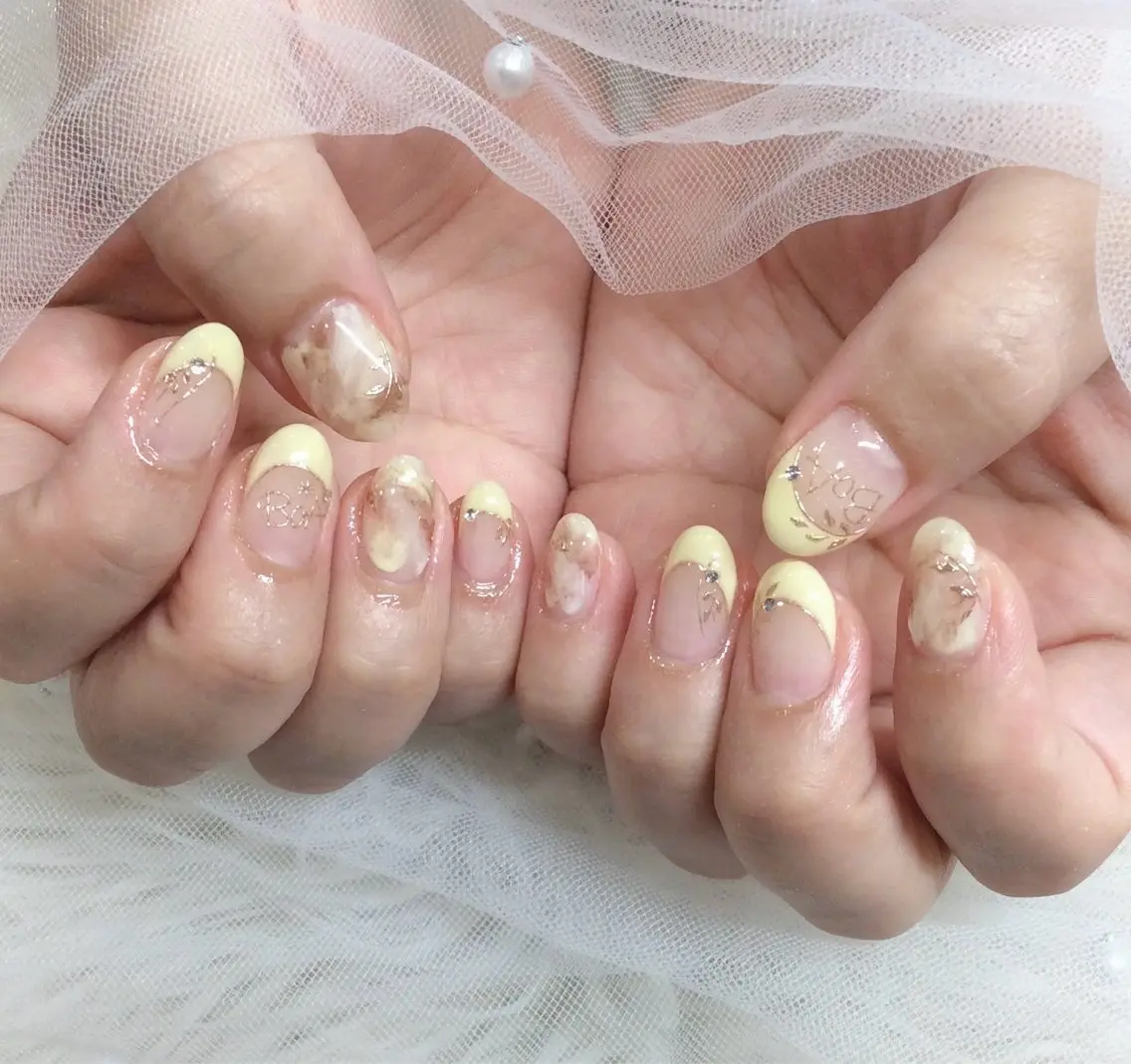 ネイル ハンドネイル デュアス R _宇都宮のネイルデザイン