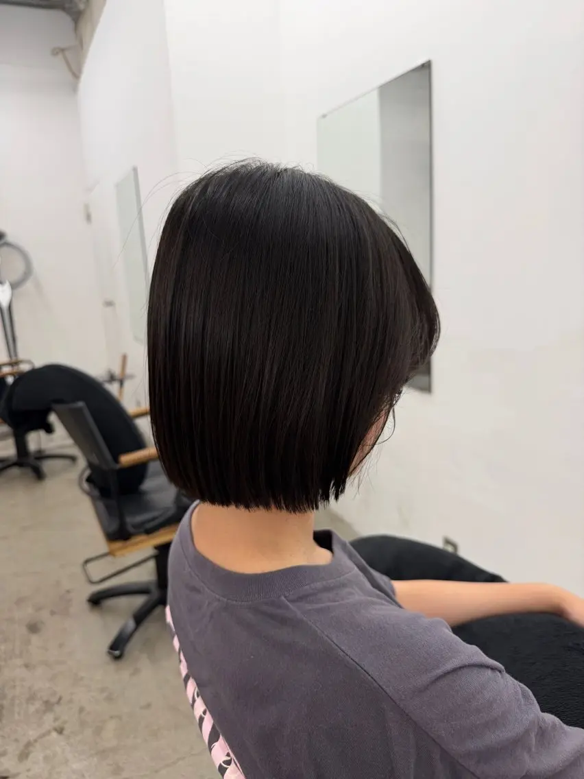 ショート ボブ ダブルカラー 大募集中❣️ あいりのヘアスタイル