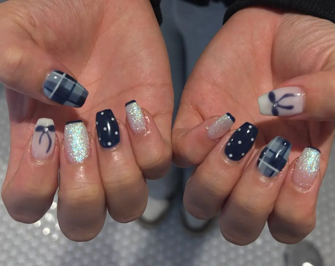 ネイル ハンドネイル SHELL NAIL ホノカ🤍のネイルデザイン