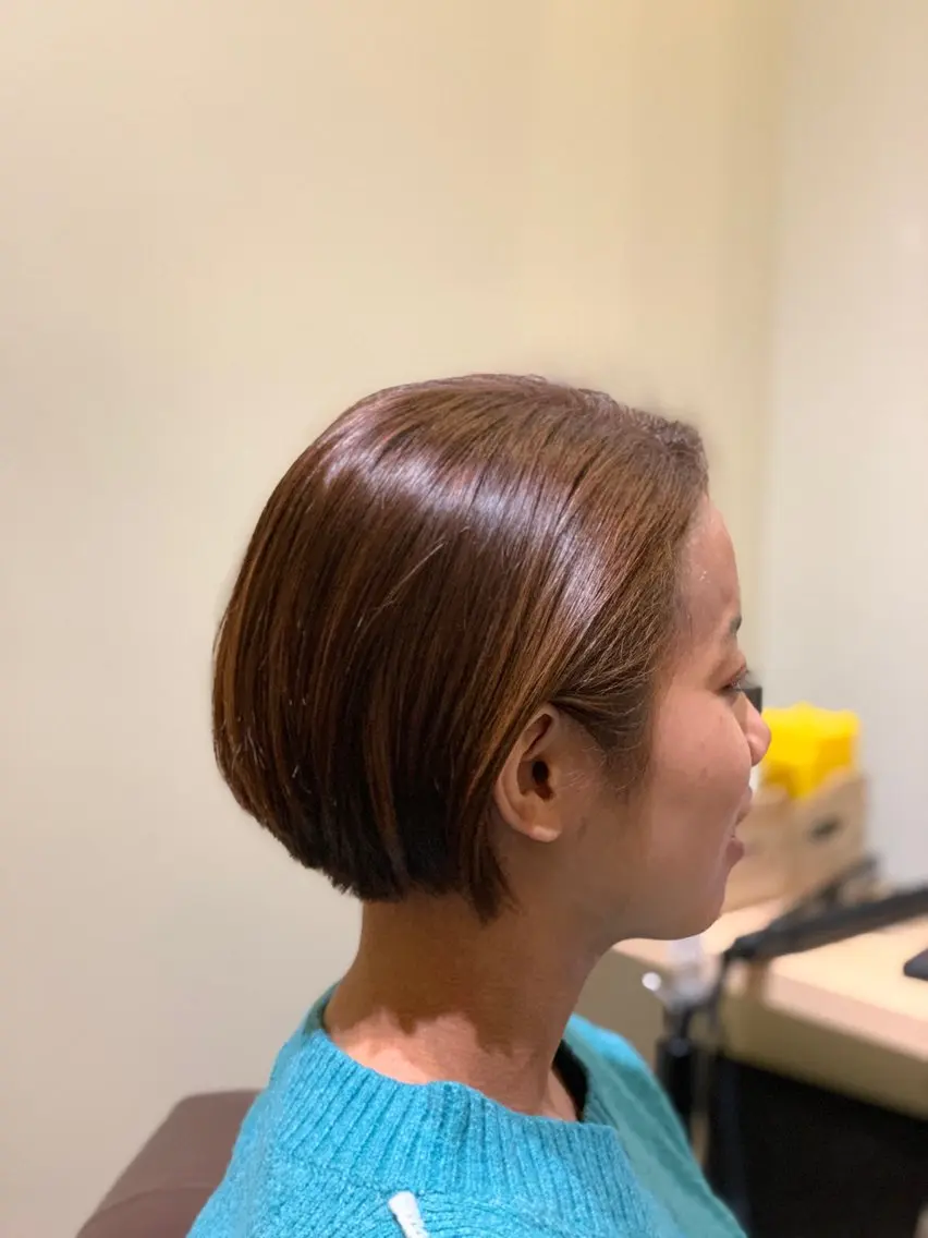 ショート カラー パーマ カット ヘアカラー 縮毛矯正 トリートメント 北川 拓也のヘアスタイル