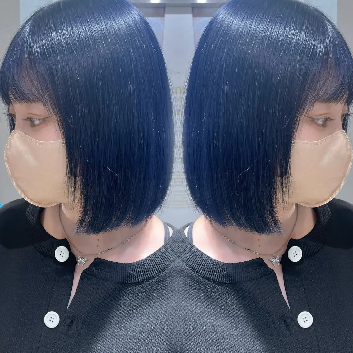 ミディアム カラー もえな 💋👼🏻のヘアスタイル