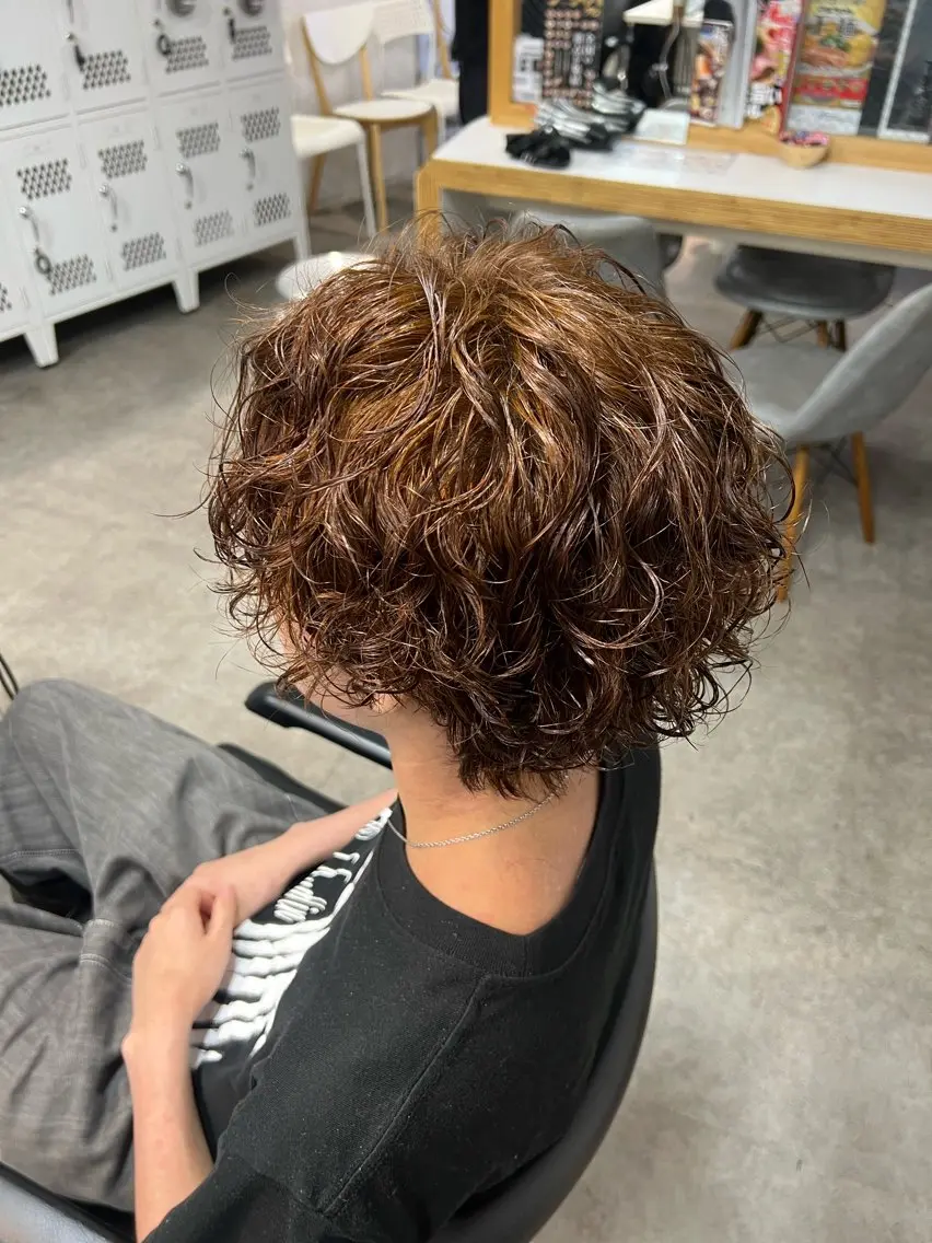 パーマ パーマ ほの 〈fifth〉のヘアスタイル