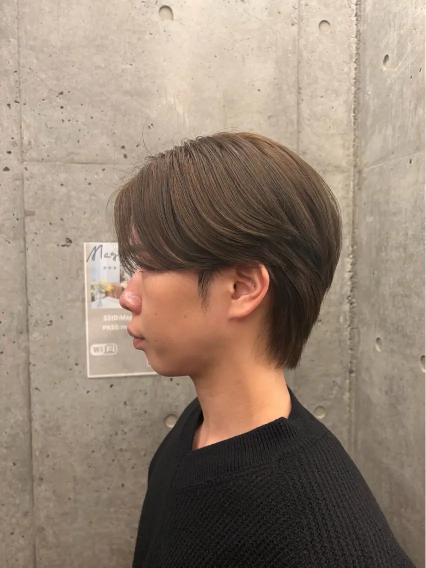 【🚹メンズ限定✨】カット➕ブリーチなしダブルカラーの写真