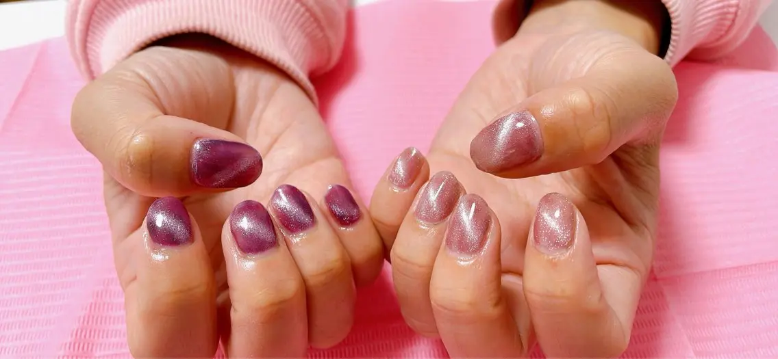 ネイル💅【1日１名限定】練習モデルオフ込　パラジェルフレンチorマグネットorミラーネイル　¥4980の写真