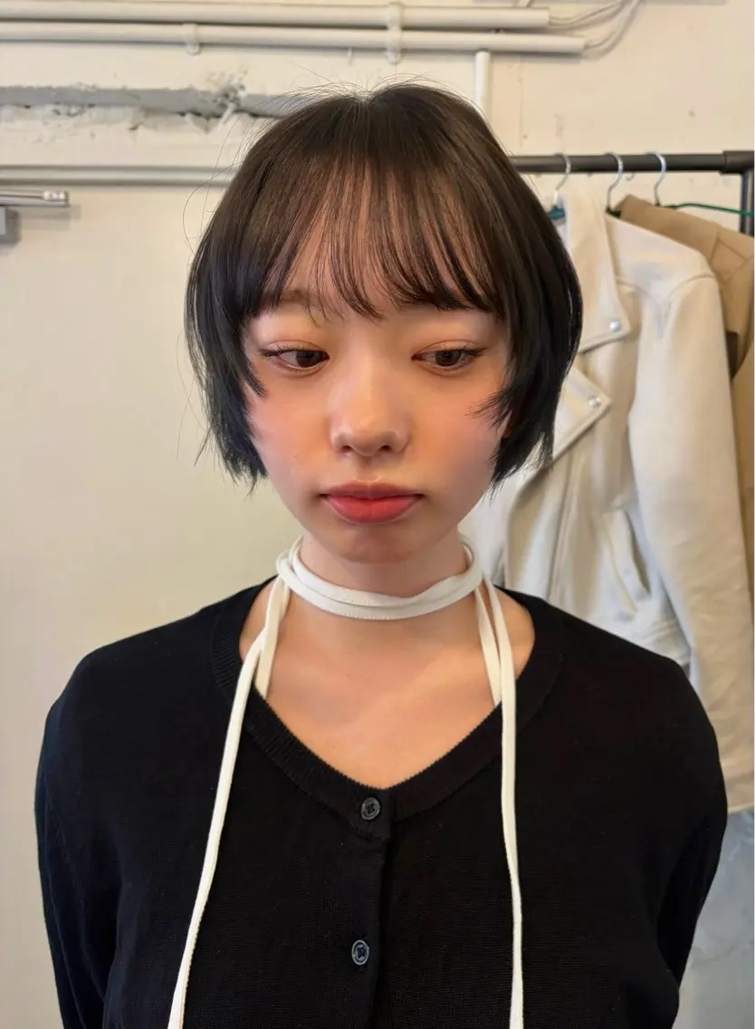 ショート カラー カット ヘアカラー トリートメント ＊UNU＊ RICOのヘアスタイル