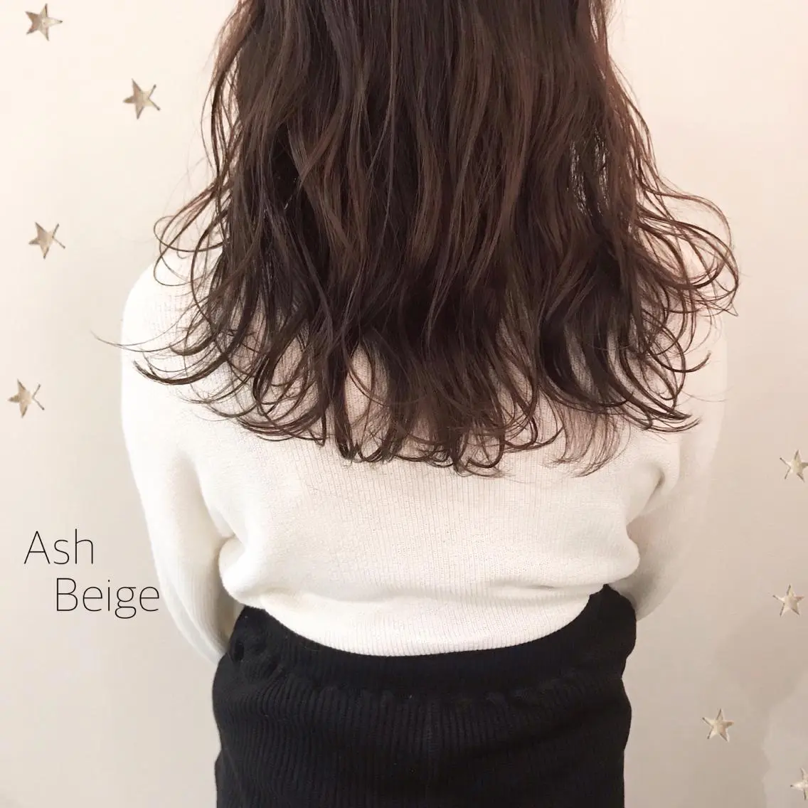 セミロング カラー 市川 千夏のヘアスタイル