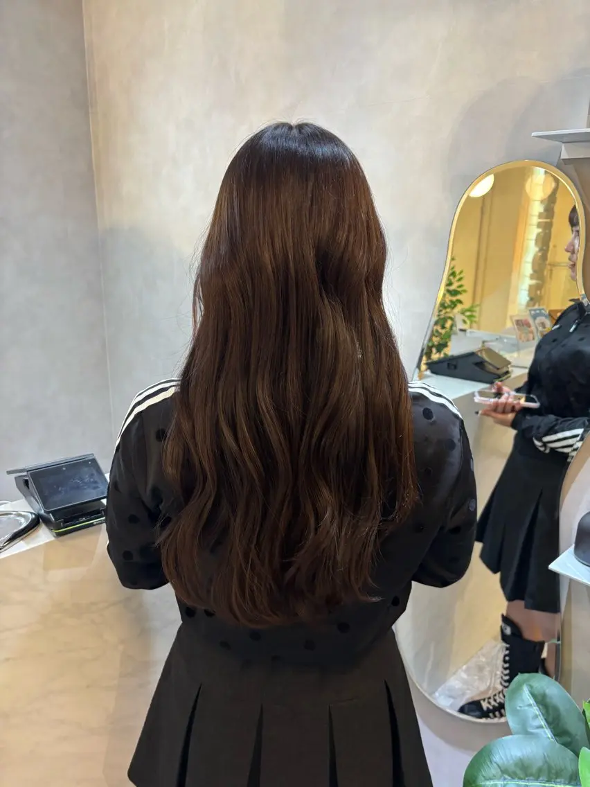 カラー ヘアカラー zina karin୨୧˙˳⋆のヘアスタイル