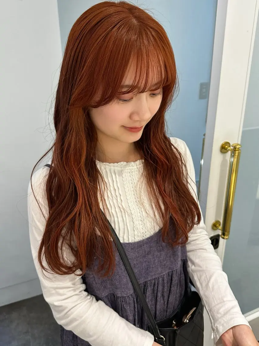 ロング カラー . AYUKAのヘアスタイル