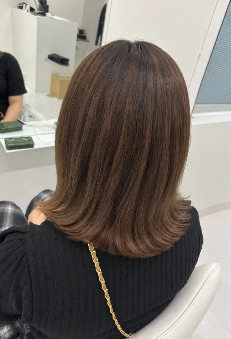 ミディアム so raのヘアスタイル