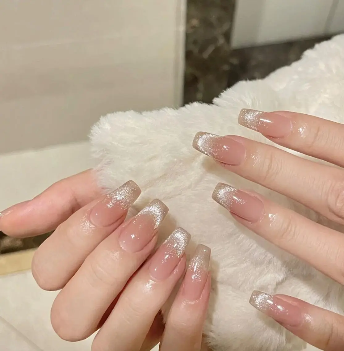 ネイル アートネイル 長さ出し ネイルチップ Queen‘s なんのネイルデザイン