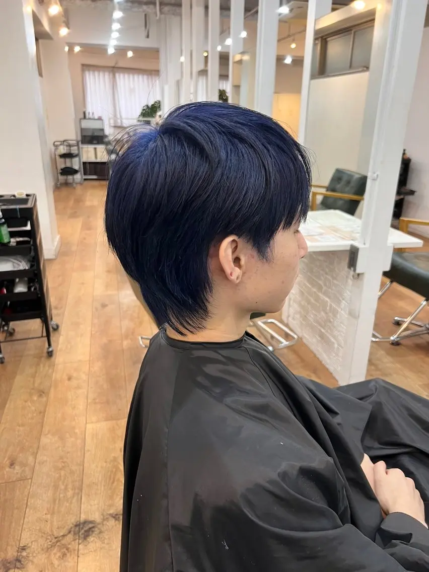 メンズ　ワンカラー+クイックトリートメントの写真