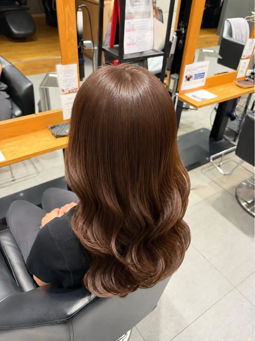 カラー ヘアカラー runna 心斎橋のヘアスタイル