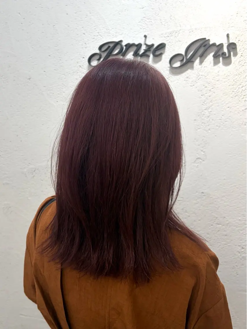 ミディアム カラー ブリーチ 透明感カラー グラデーションカラー ハイライトカラー ハイトーンカラー カット ヘアカラー トリートメント 韓国レイヤー🦋 ブリーチtomokoのヘアスタイル