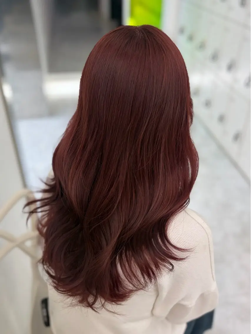 カラー ヘアカラー トリートメント ヘアセット girlな暖色ヘア 🪽🫧ハルナ🎀のヘアスタイル