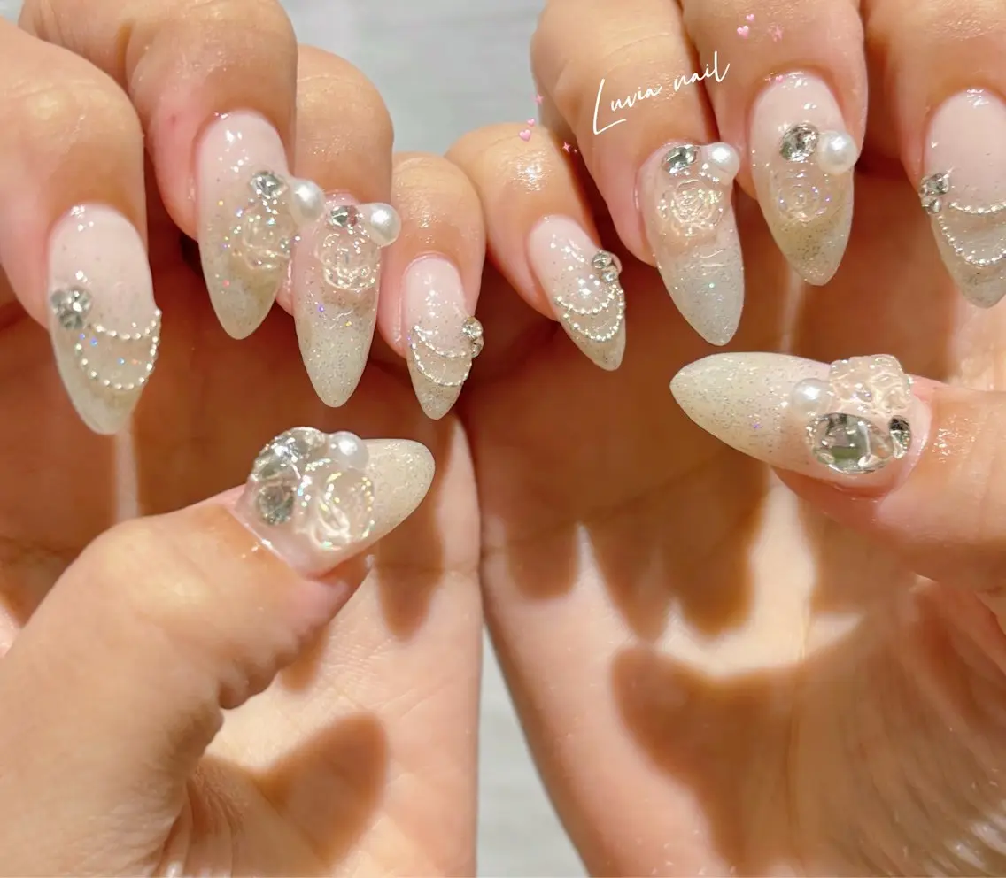 ネイル ハンドネイル 🧸Luvia nail✨のネイルデザイン