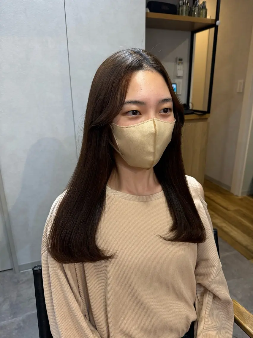 ロング 髪質改善 似合わせカット 縮毛矯正 トリートメント 吉祥寺プルエクステ 🌟Hiraiのヘアスタイル