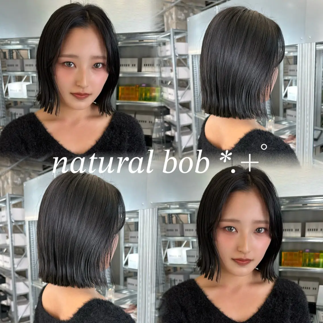 ショート カラー カット ヘアカラー トリートメント ✨縮毛矯正/ボブ✨ 佐藤 さくらのヘアスタイル