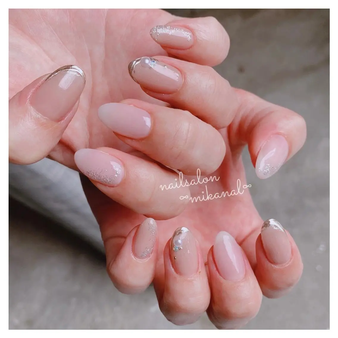 ネイル ハンドネイル nailsalon ∞ ﾐｶﾅﾙ ∞のネイルデザイン