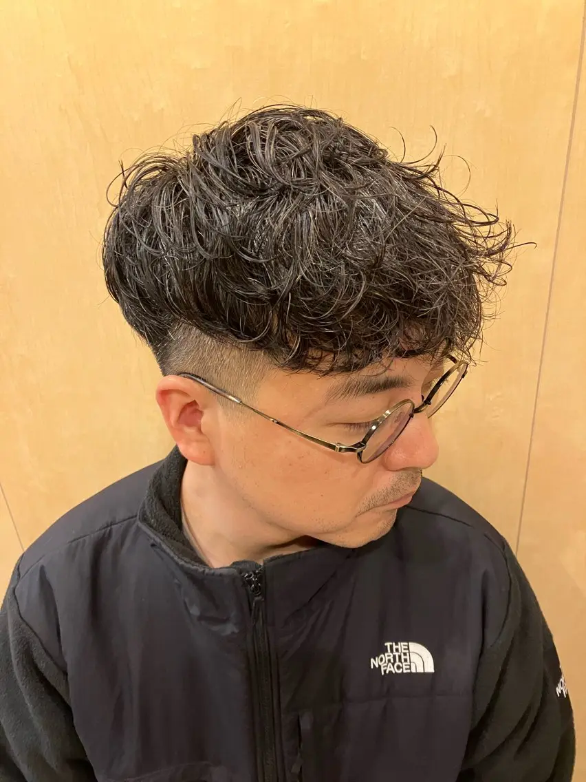ショート パーマ メンズ メンズパーマ SAKI SAKIのヘアスタイル
