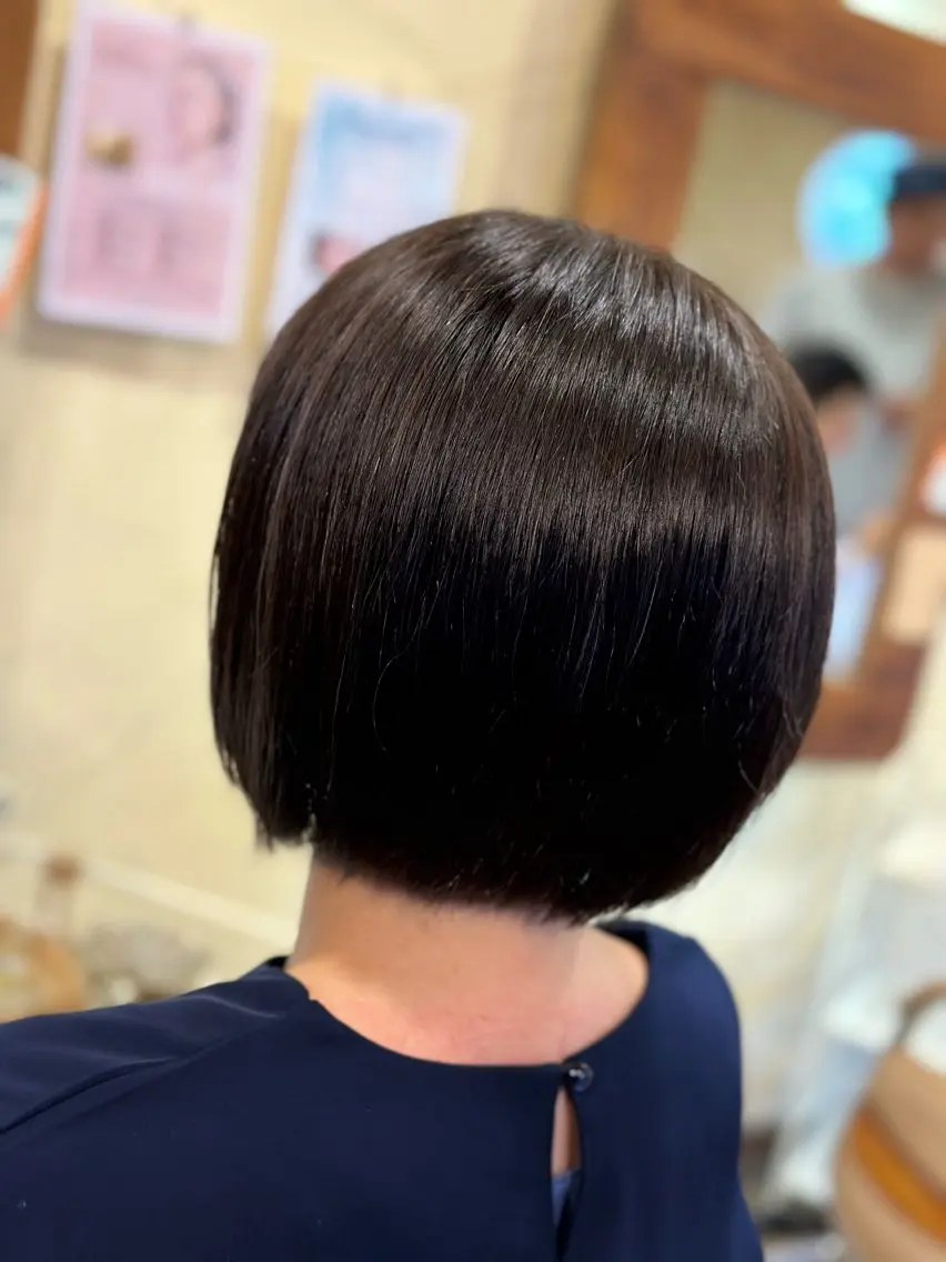 ショート ショートボブ ボブ ショートヘア 冨士 美織のヘアスタイル
