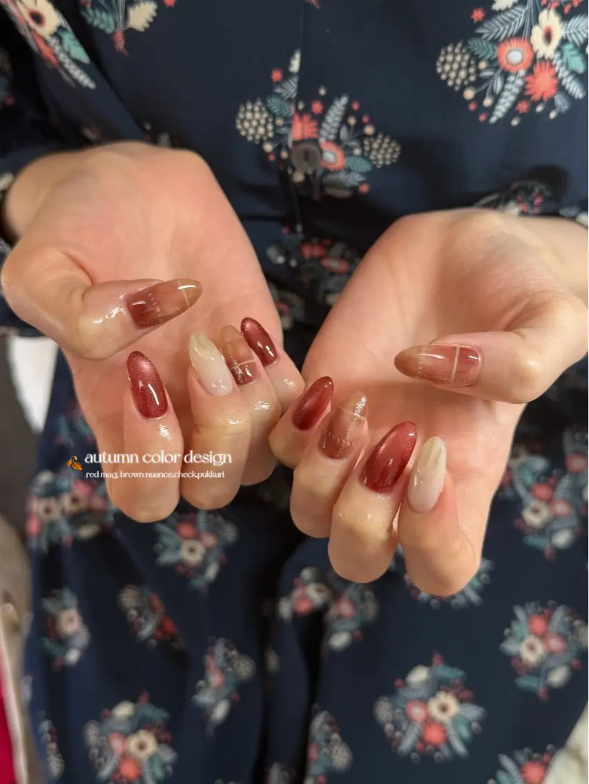 ネイル ハンドネイル nail salon rhuneのネイルデザイン