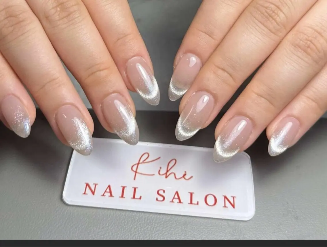 ネイル アートネイル フレンチネイル ジェルネイル グラデーション 韓国ネイル Nail Salon kihi大塚店のネイルデザイン