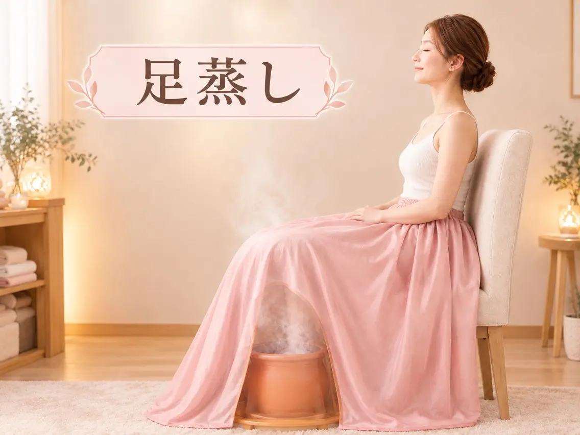 【黄土よもぎ足蒸し】デリケートな時期にも♪座浴なしで楽しむ女性のための足蒸し✨の写真