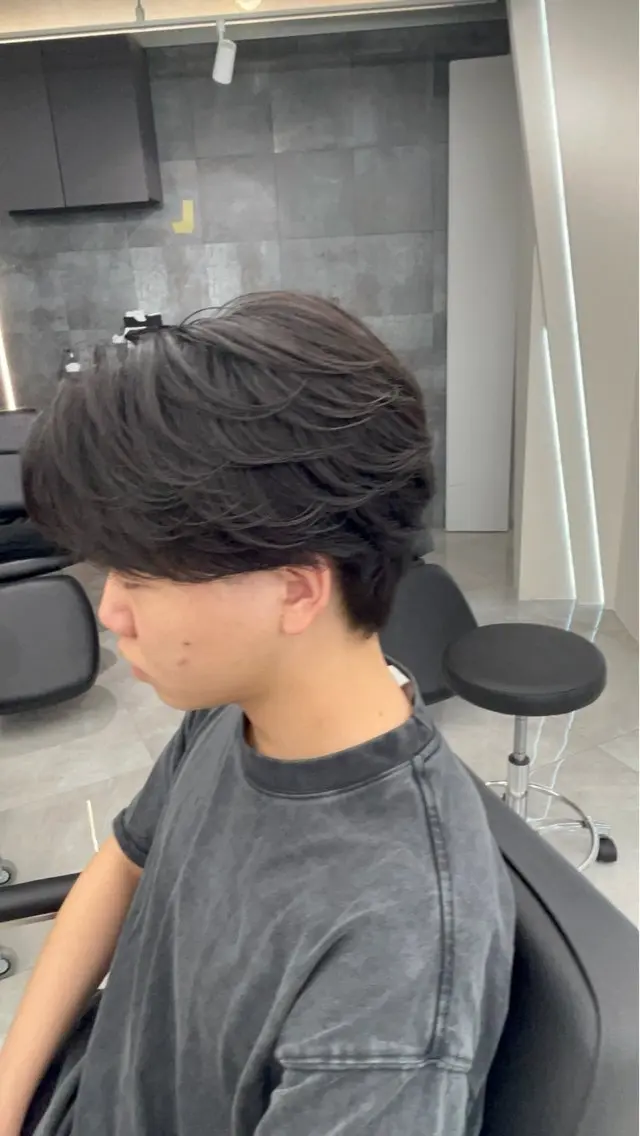 ショート ショートヘア カット パーマ メンズカット パーマ／稲葉のヘアスタイル