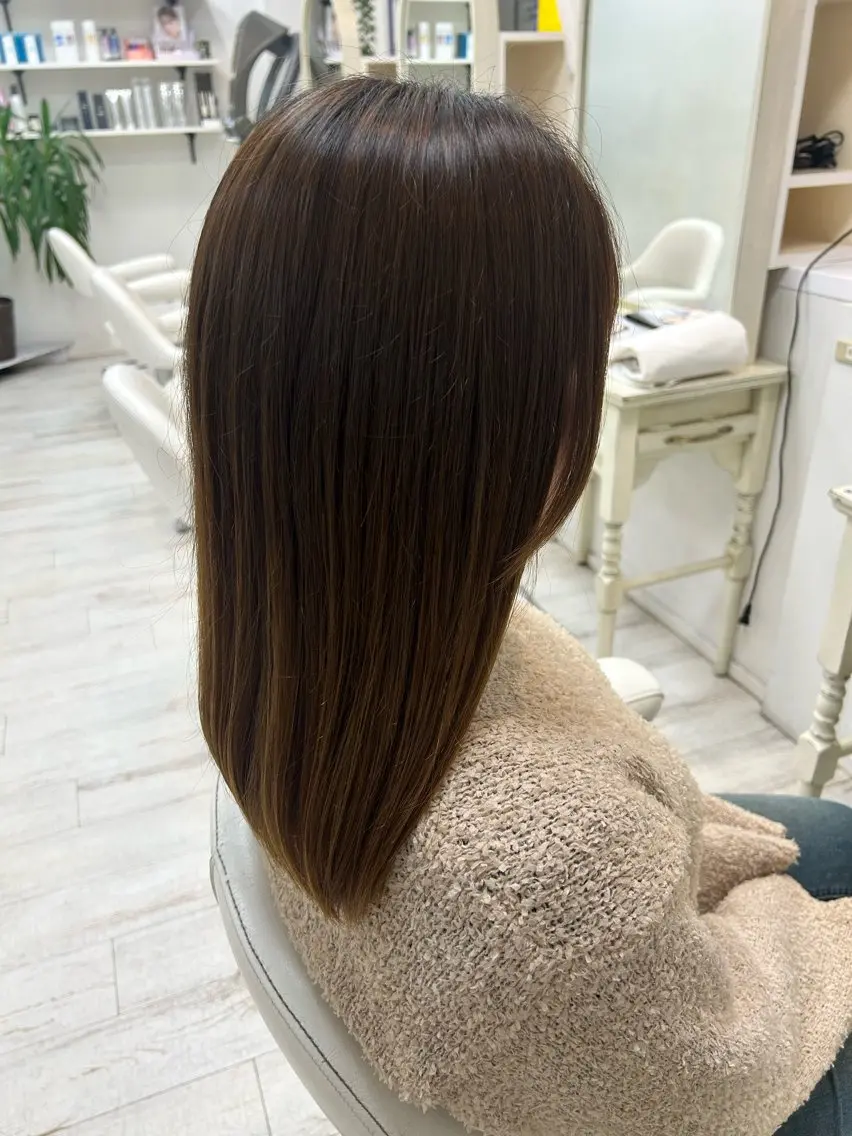 セミロング 村木 優太のヘアスタイル