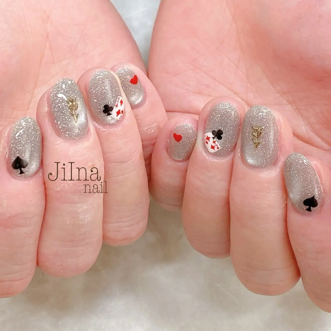 ネイル 持ち込み JiIna nailのネイルデザイン