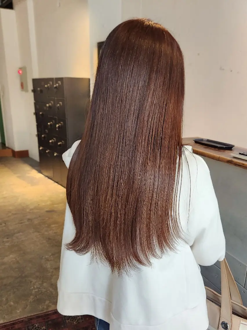 ロング トリートメント ハヤシ マユ ✂ 府中美容室のヘアスタイル