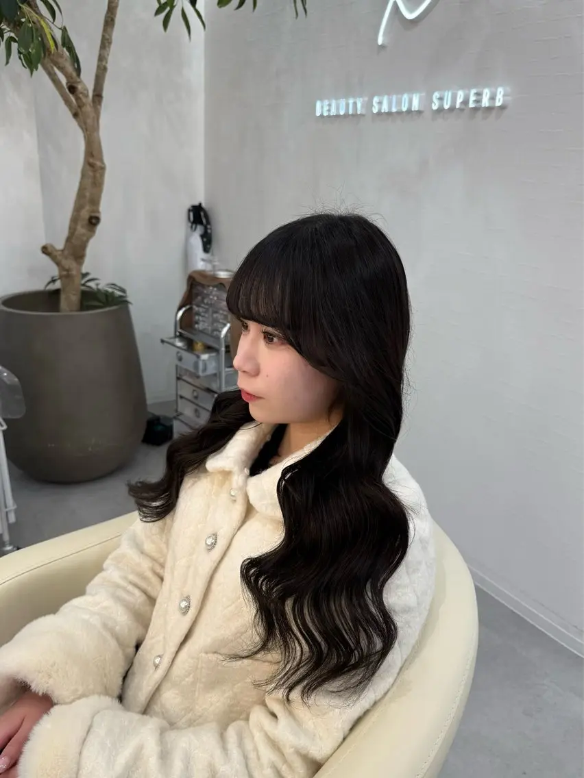 ヘアアレンジ R/🎀 ヘアセット・艶カラーのヘアスタイル