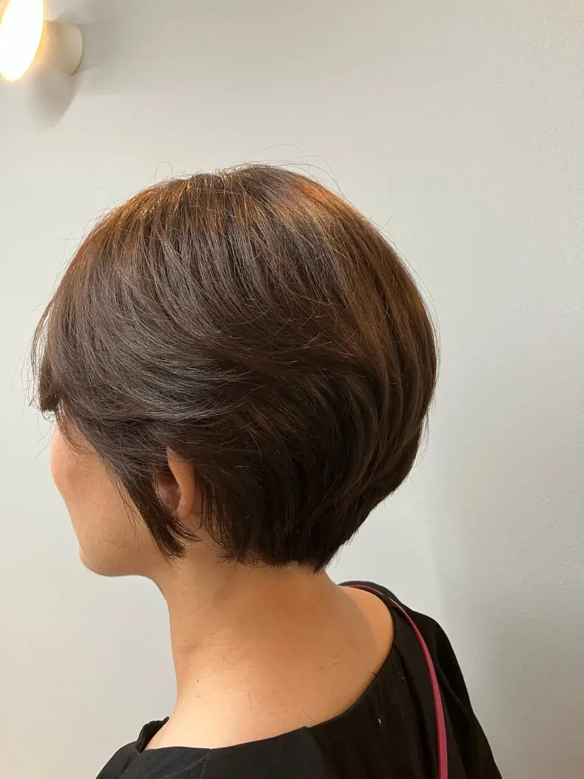 ショート 佐藤 知子のヘアスタイル