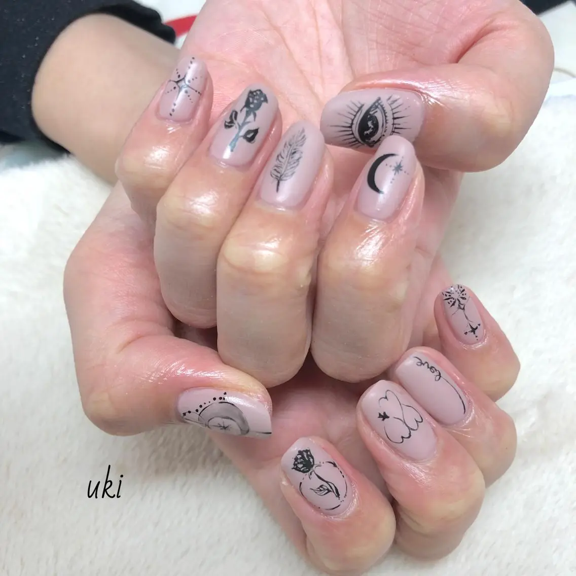 ネイル ハンドネイル Ameri nail /UKIのネイルデザイン