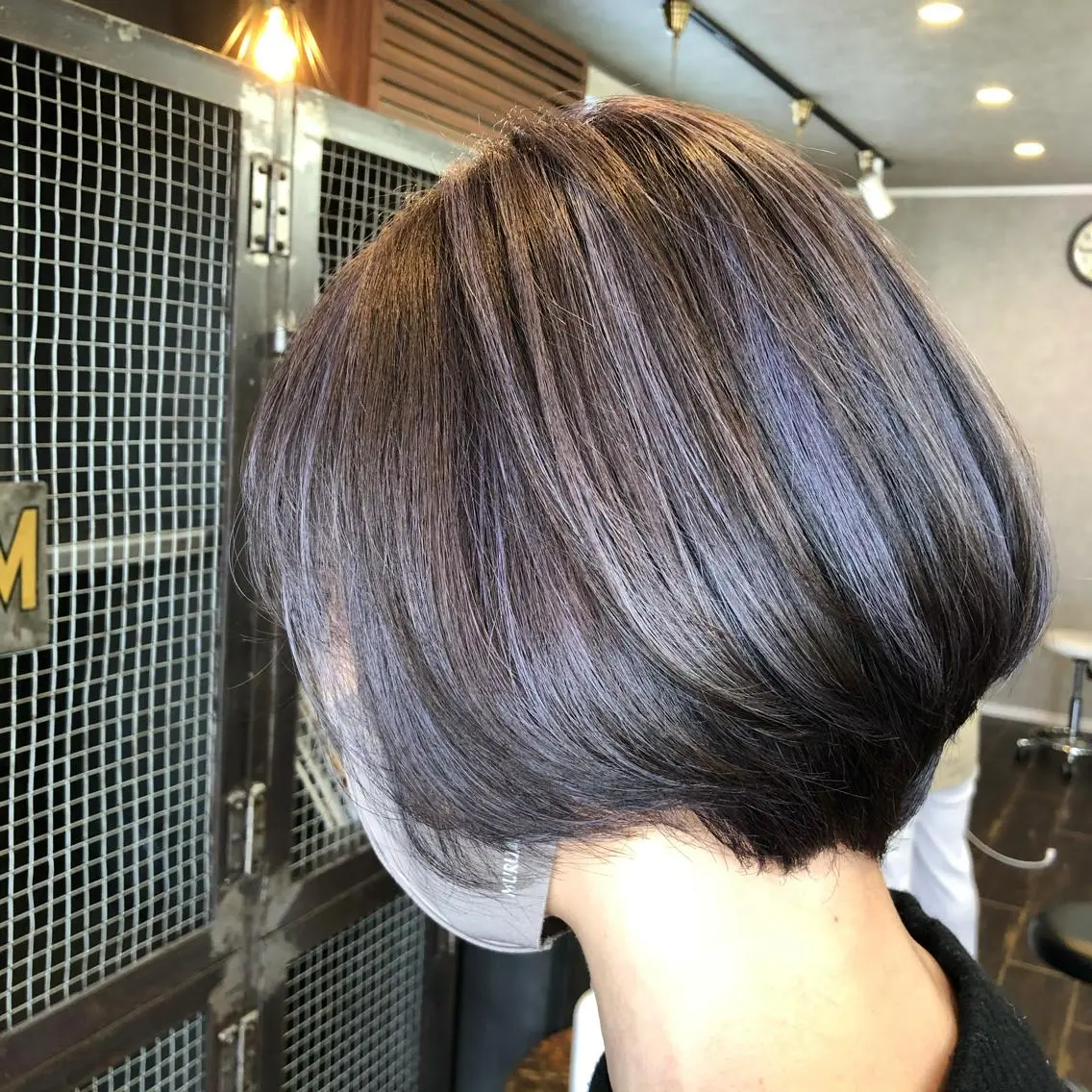 ショート カラー ハイライトカラー ハイライト ヘアカラー 山本 琴乃🦭のヘアスタイル
