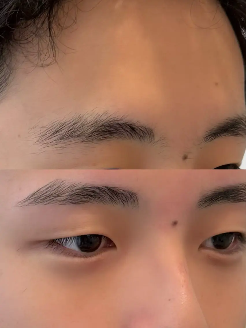 メンズ アイブロウ メンズアイブロウ ワックス脱毛 眉カット その他(アイブロウ) 渋谷・表参道サロン yukaの眉毛・アイブロウイメージ