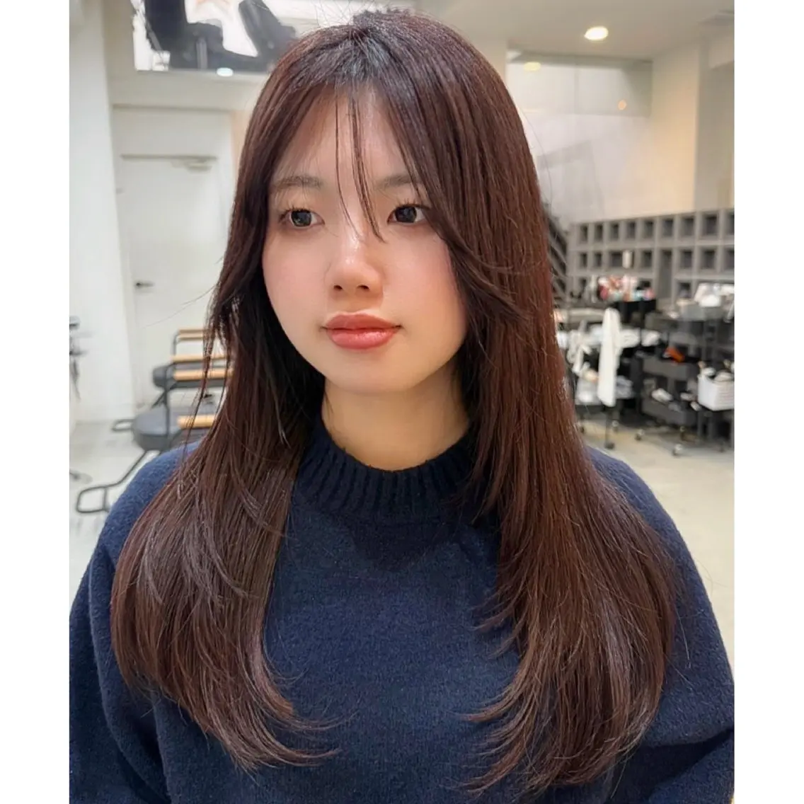 ロング レイヤーカット rias HARU /カラーモデル募集のヘアスタイル