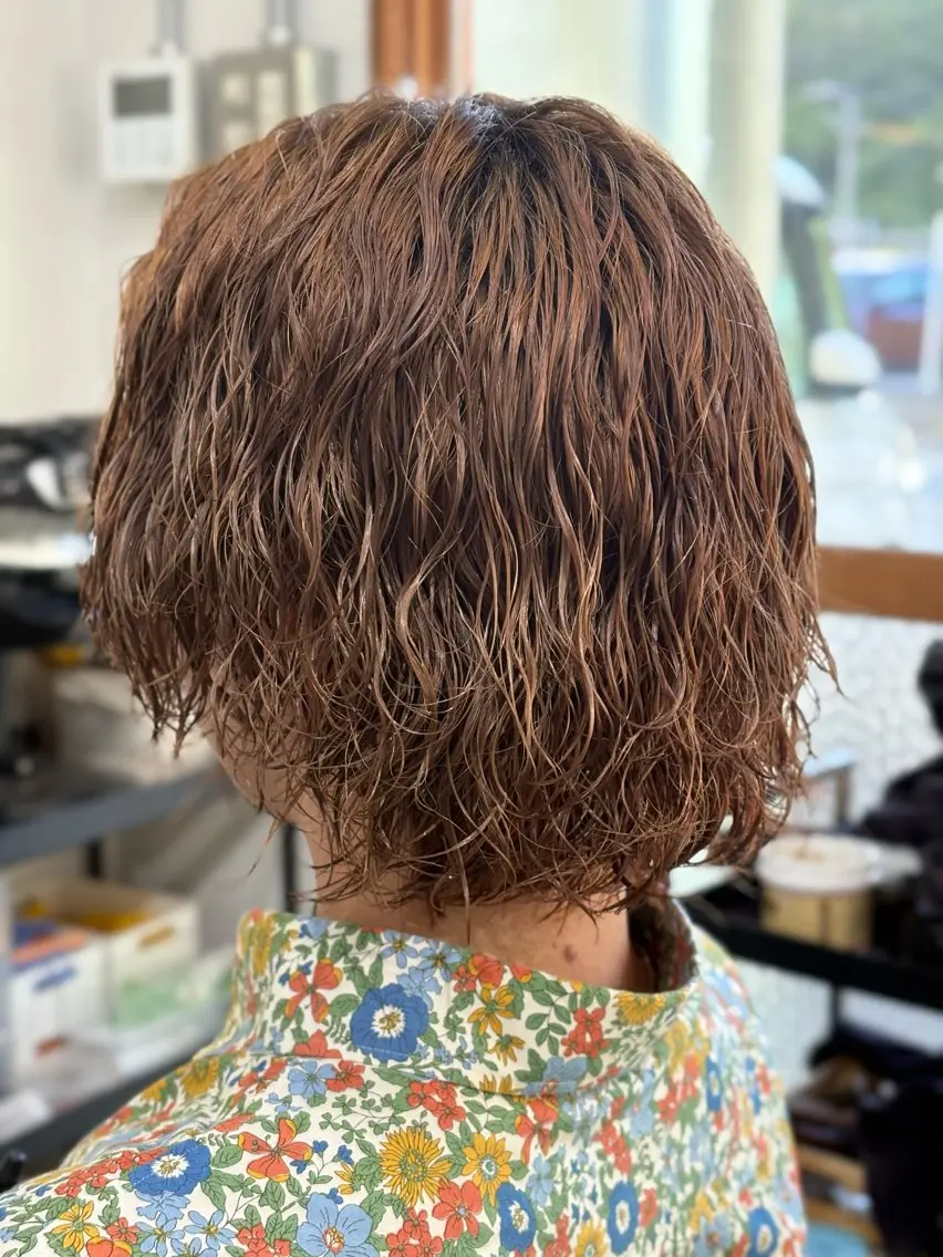 パーマ メンズ メンズブリーチ メンズパーマ パーマ Snalyメンズ特化 スエハラのヘアスタイル