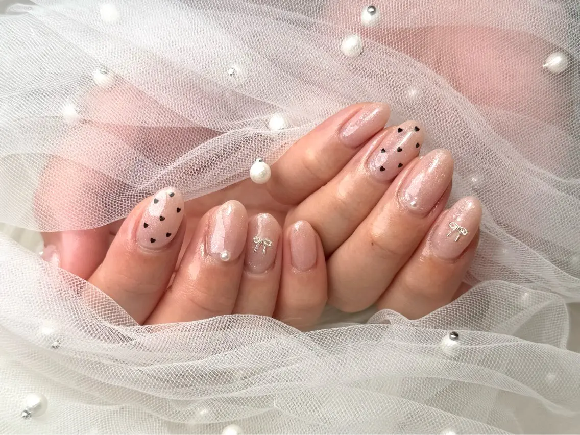 5月限定❣️ハンド💅🏻✨️シンプルコース🩷🫧オフ込みの写真