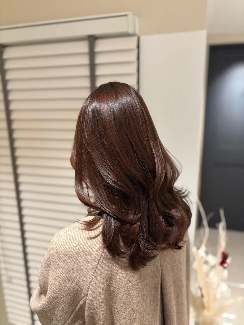 【🌷土日祝限定🌷】カット＋超高濃度水素カラー＋トリートメントの写真