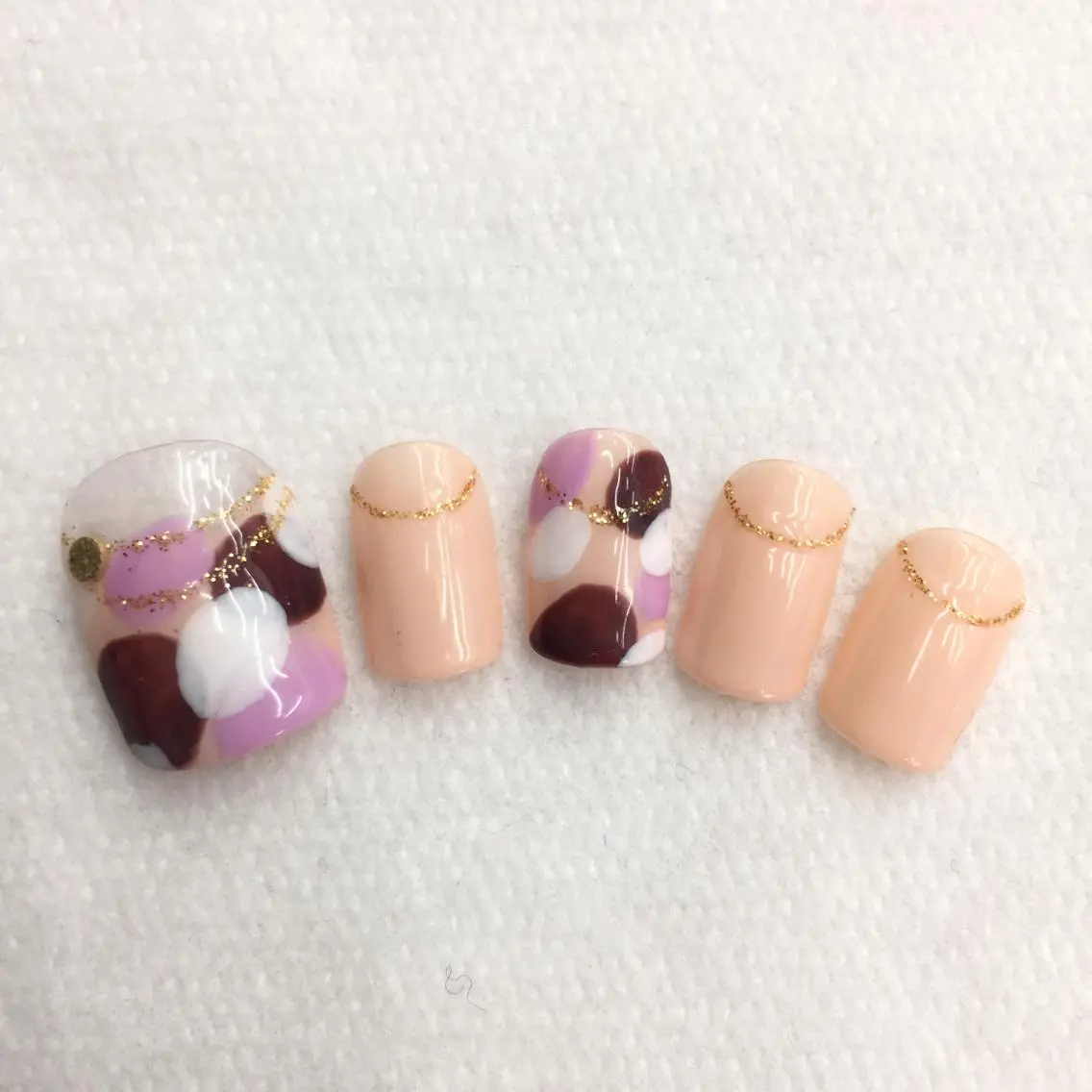 ネイル フットネイル miel nailのネイルデザイン