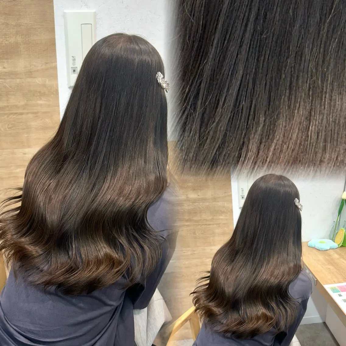 カラー ヘアカラー 💖韓国カラー エクステmikotoのヘアスタイル