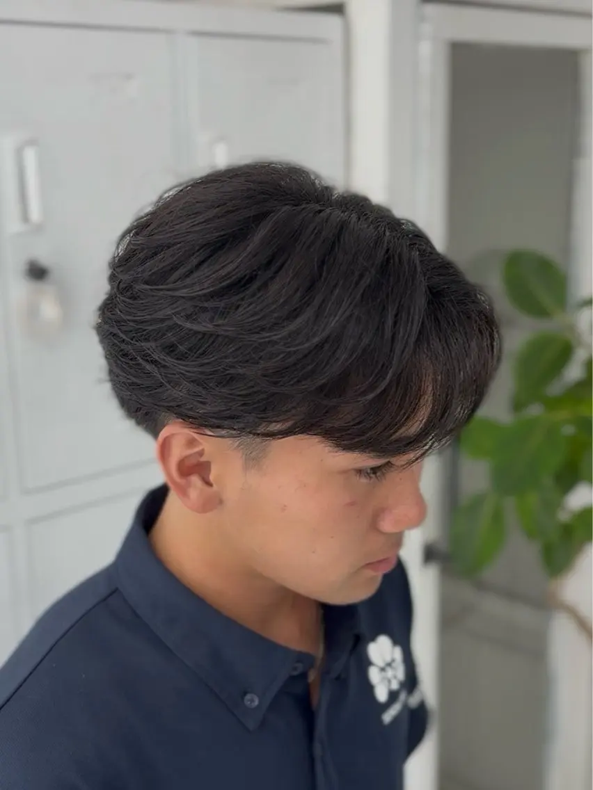 メンズ カット 阿部 渓太のヘアスタイル
