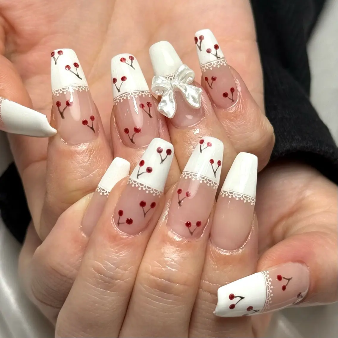 ネイル レース Ray nail natsu🎀のネイルデザイン
