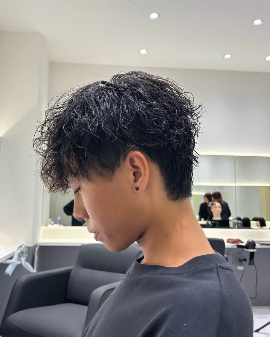 メンズ メンズパーマ カット パーマ 常原悠希 メンズ特化のヘアスタイル