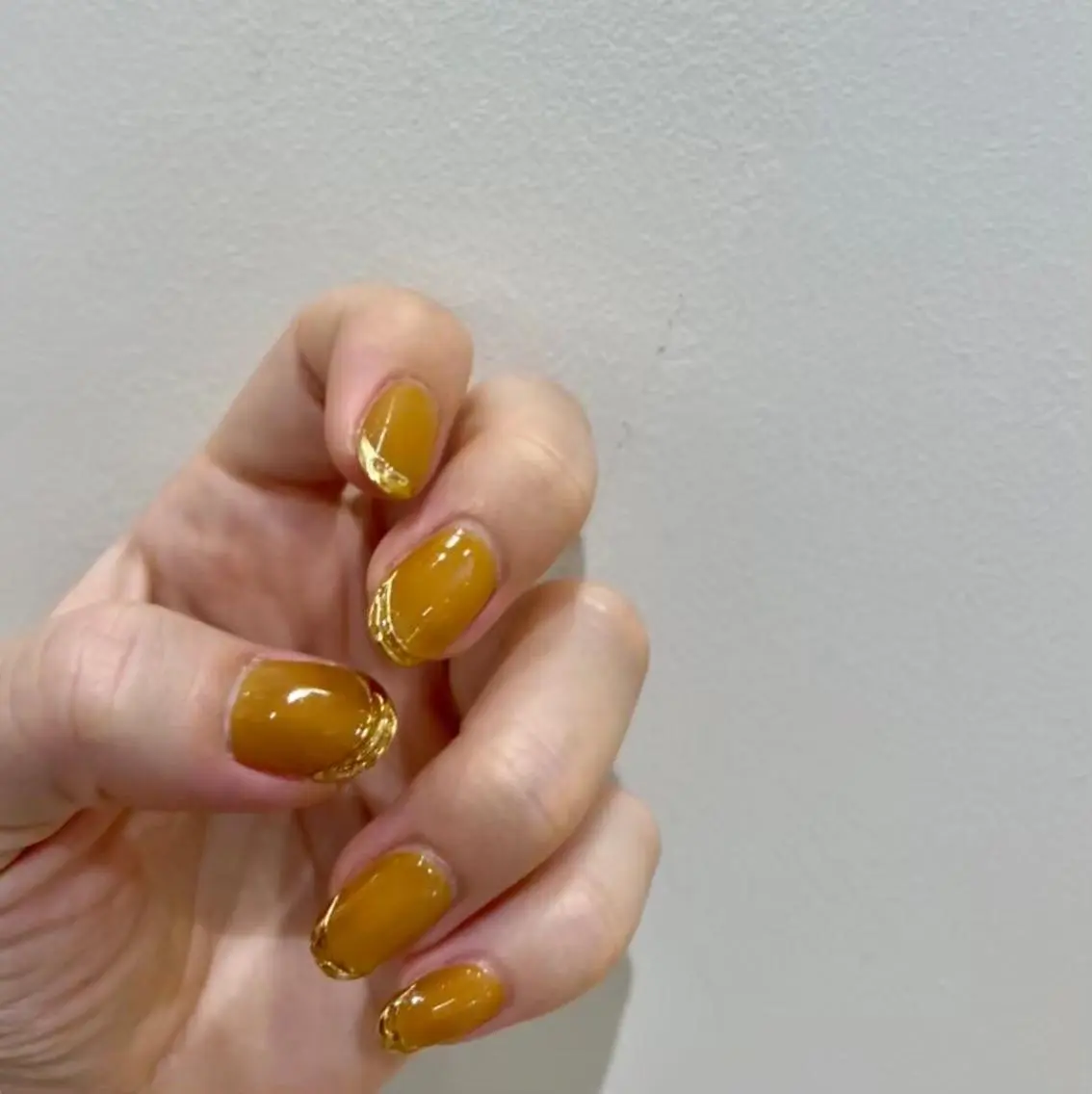 ネイル ミラーネイル Lee.nail ハルカのネイルデザイン