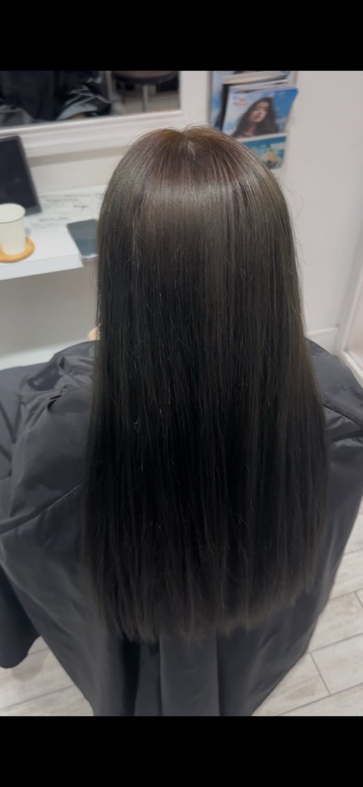 ロング カラー 大谷 未來のヘアスタイル