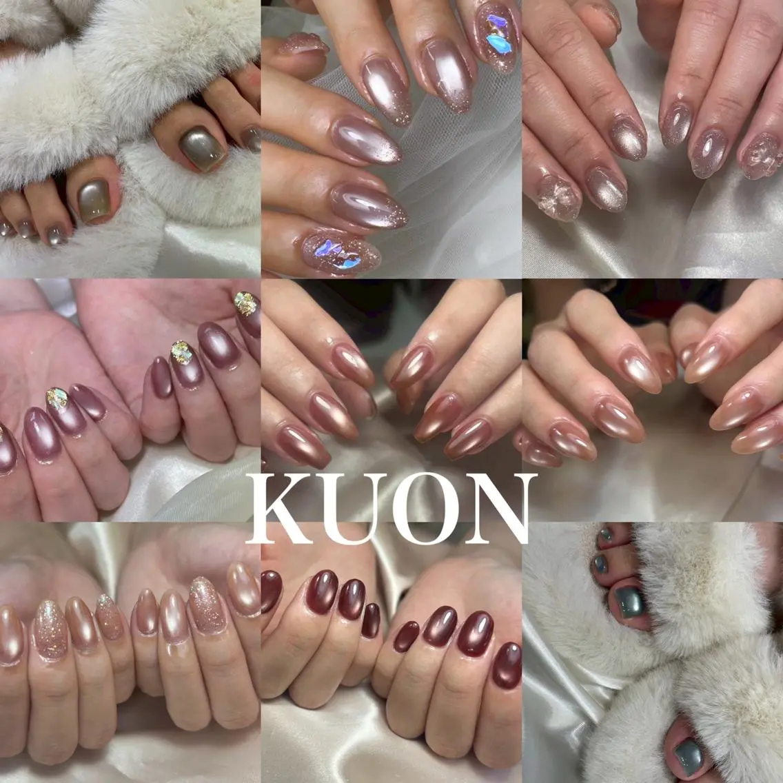 ネイル マグネットネイル yuka / KUONのネイルデザイン
